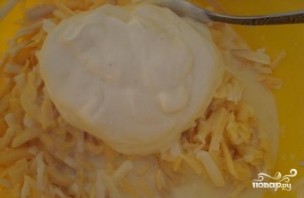 Картофельная запеканка с сосисками и сыром - фото шаг 6