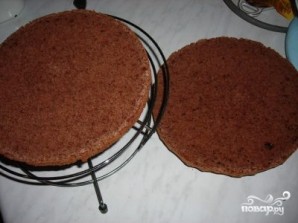 Торт с консервированными персиками - фото шаг 3