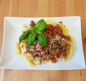 Макароны с фаршем и помидорами – кулинарные рецепты