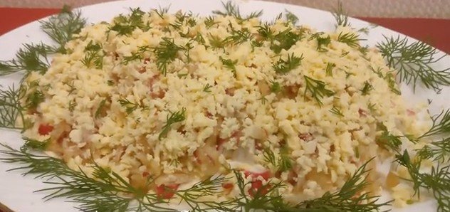 Салат Нежный пошаговые рецепты приготовления с фото