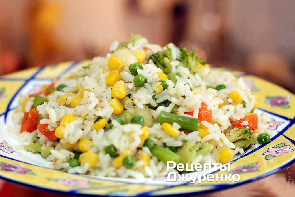 рис и овощи фото рецепта