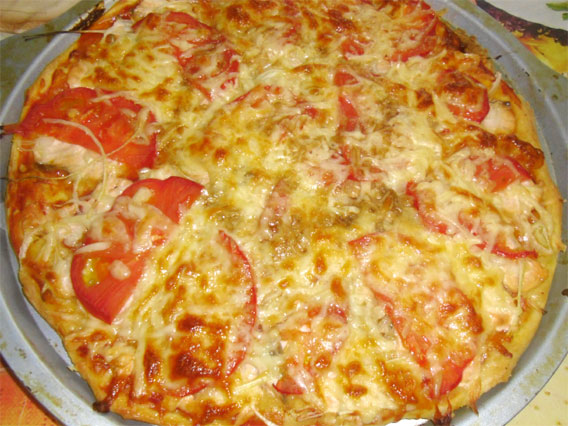 Пицца с лососем — рецепты приготовления с фото пошагово