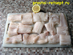 Как приготовить рыбу в духовке: куски рыбы посолить и сбрызнуть соком лимона