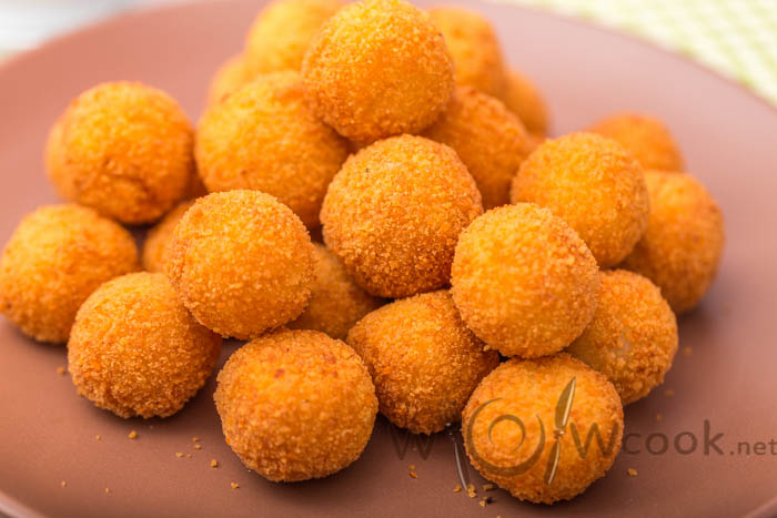 картофелььные шарики из пюре рецепт