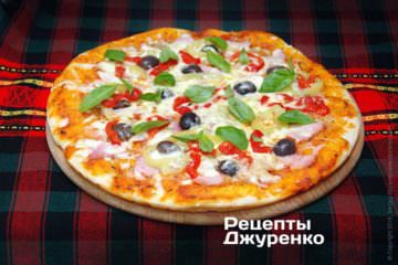пицца с болгарским перцем фото рецепта
