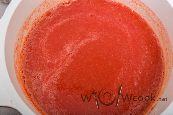 протертый томатный суп