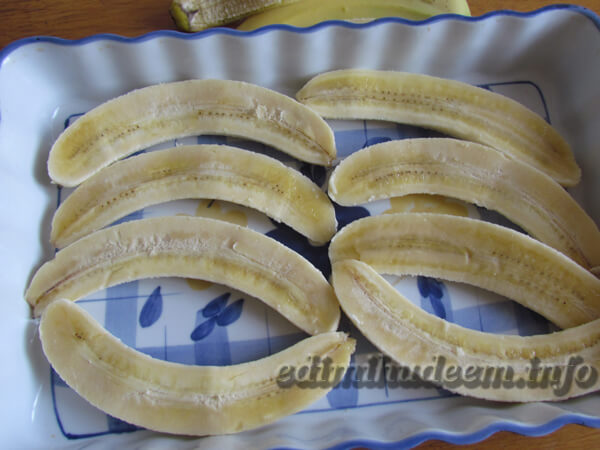 печеные бананы в духовке 