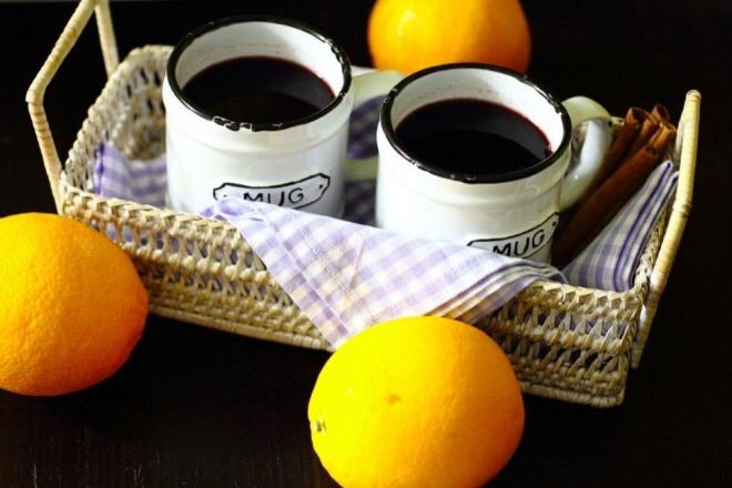 Глинтвейн рецепт классический с апельсином безалкогольный