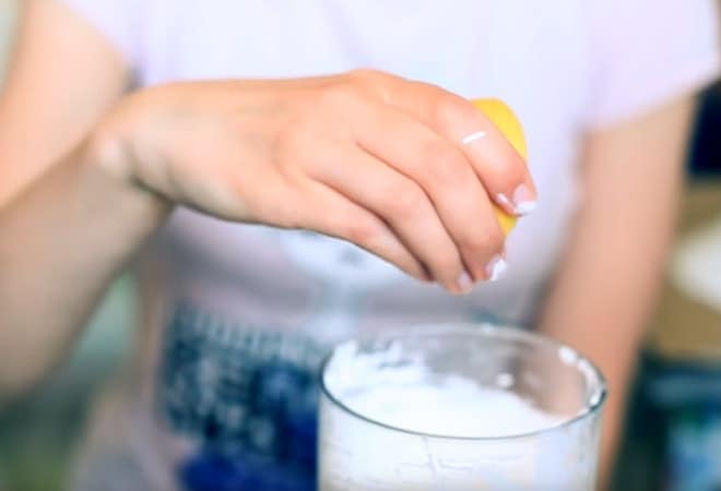 Сок лимона сделает белки упругими