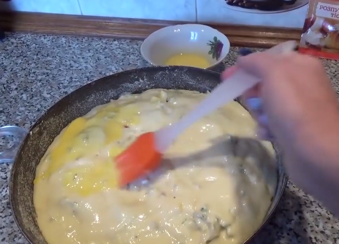 Заливной пирог с капустой на кефире - пошаговые рецепты с фото