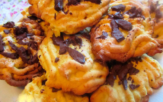 Кукурузное печенье - простые пошаговые рецепты с фото