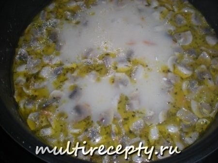 Суп с сыром и грибами - пошаговый рецепт с фото