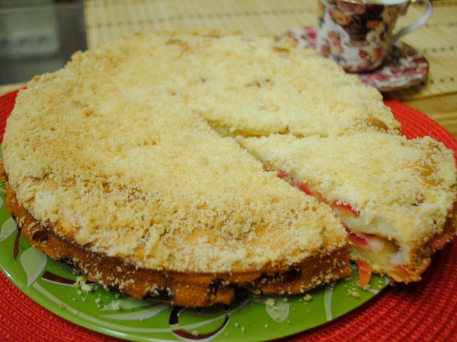 Пирог с яблоками на сметане — рецепт с фото пошагово