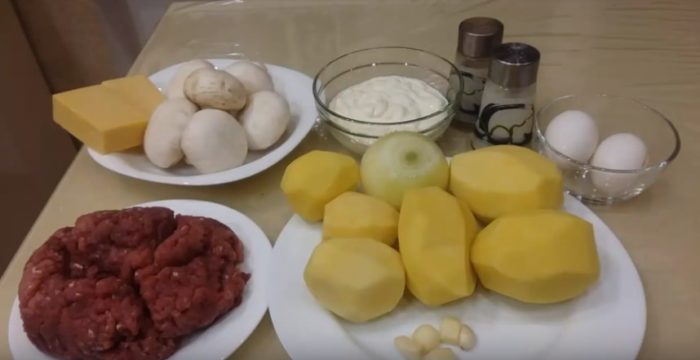 Картофельная запеканка с фаршем - рецепты с фотографиями