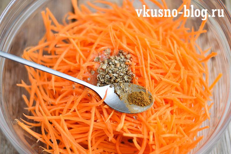 Морковь по-корейски — классический рецепт в домашних условиях