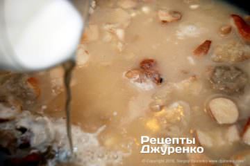Шаг 4: сливки в крем-суп