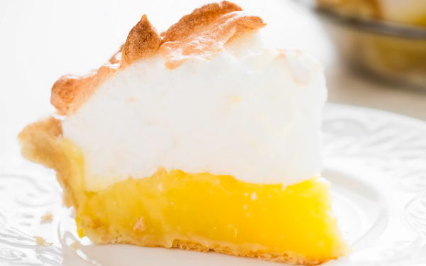 бисквитный лимонный торт