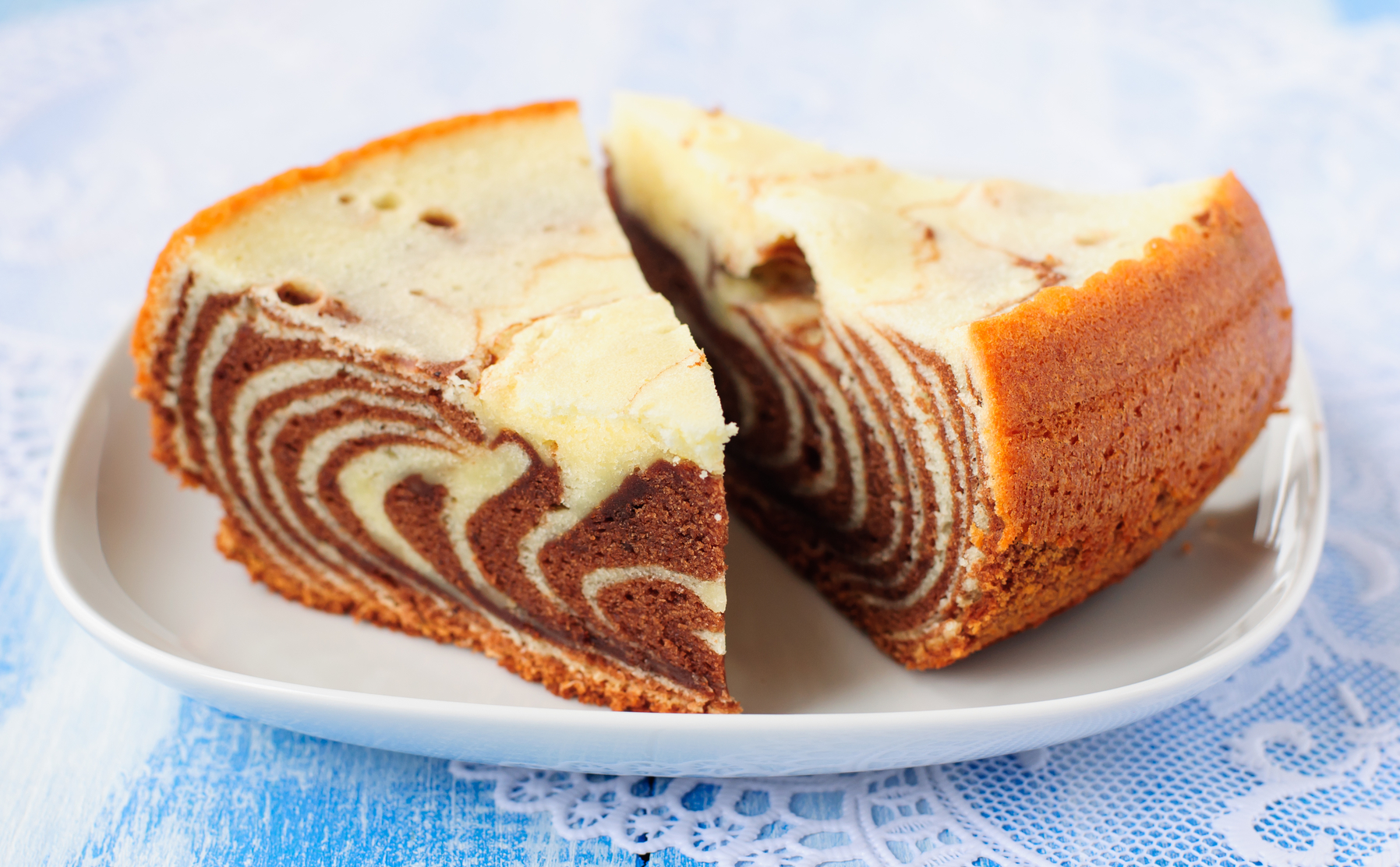 Пирог «Зебра» – классические пошаговые рецепты торта в домашних условиях