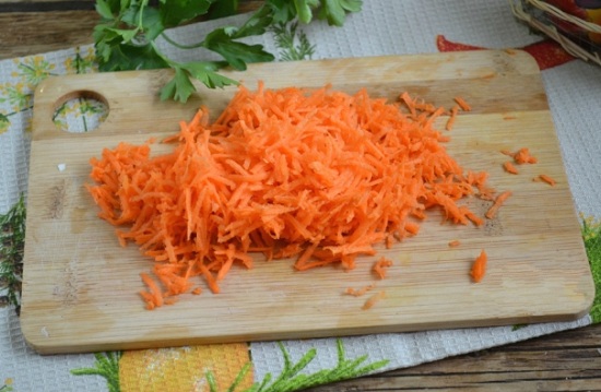 Натрем морковный корнеплод мелко