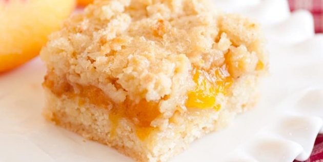 Пирог с абрикосами: Простой насыпной пирог с абрикосами
