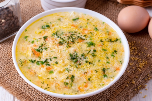 Сытный пшенный суп –  пошаговые кулинарные рецепты