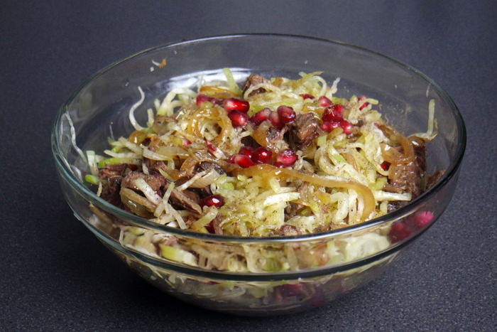 Салат Ташкент - рецепт очень вкусного узбекского салата