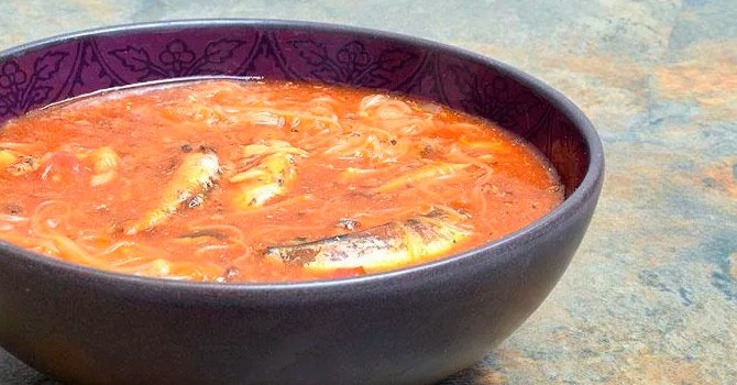 Рецепт супа из кильки