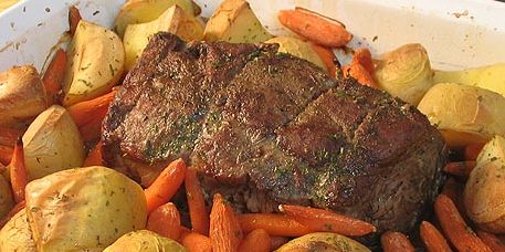 Как приготовить говядину в духовке: пряная говядина с картошкой и морковью