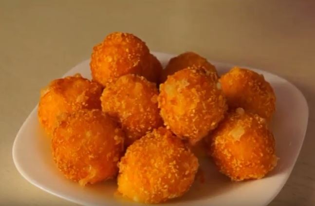 Сырные шарики во фритюре - пошаговый рецепт с фото
