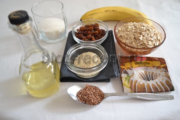 Овсяное печенье с бананом, пошаговые рецепты приготовления с фото