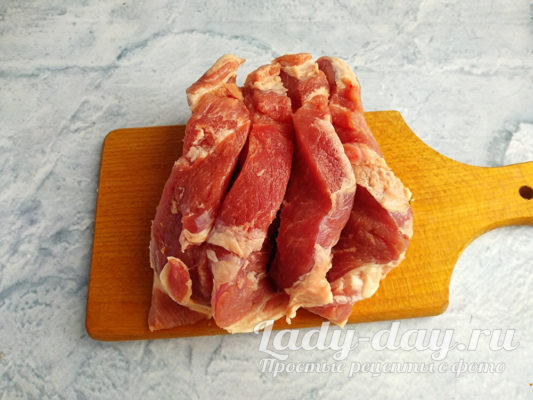 подготовленное мясо
