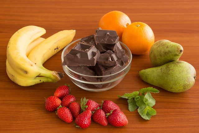 как сделать фрукты в шоколаде