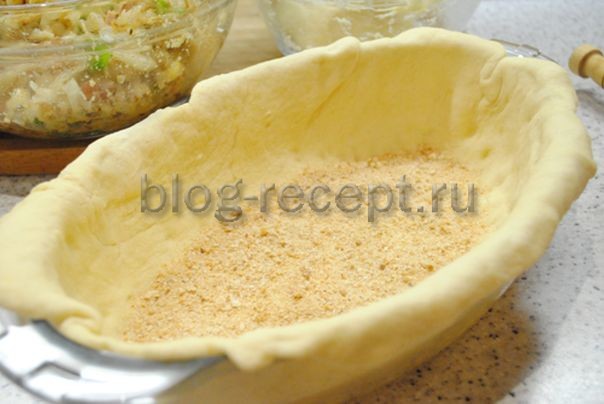 Дрожжевой пирог с капустой в духовке, рецепт с пошаговыми фото