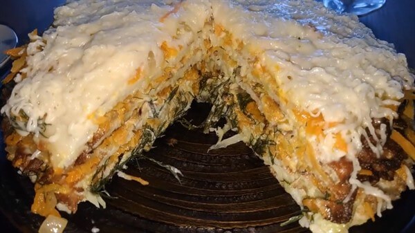 Пирог из кабачков -  быстрые и вкусные рецепты с пошаговыми фото
