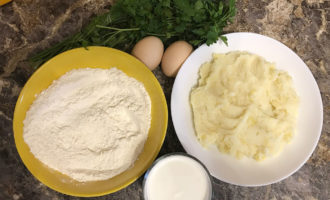 Ингредиенты для картофельных вафель