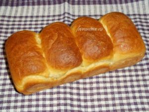 хлеб кирпич из саечек в форме