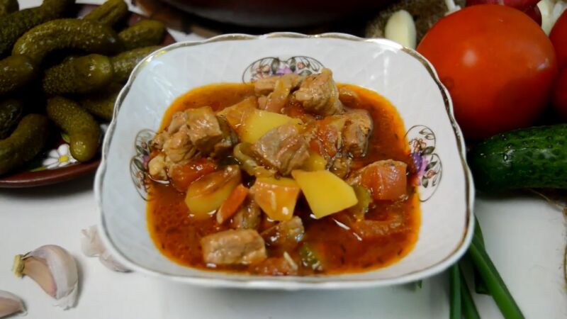 Азу по-татарски - пошаговые рецепты с фото