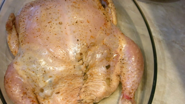 Курица фаршированная грибами рецепт с фото пошагово