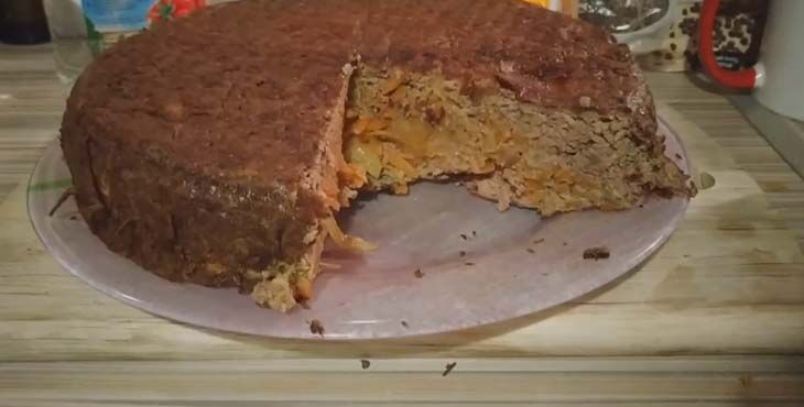 Печеночный торт с морковной начинкой – кулинарные рецепты