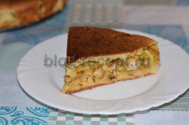 Пирог с квашеной капустой - пошаговый рецепт с фото