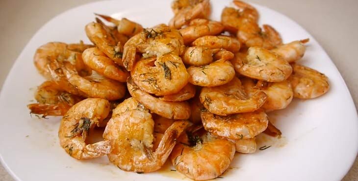 Креветки жареные с чесноком: самые вкусные рецепты