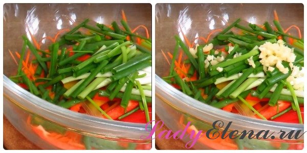 Салат с корейской морковью -  рецепты приготовления пошагово