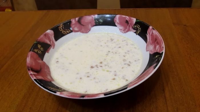 Молочный суп с гречкой – картинка