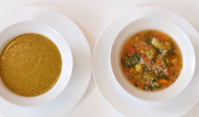 Гречневый суп с капустой