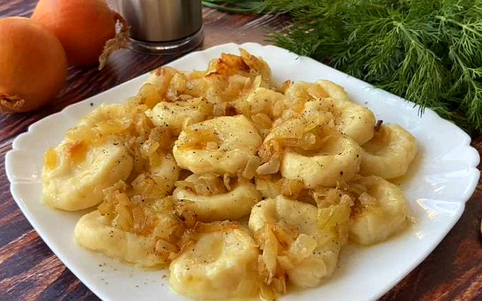 Вареники с картошкой и жареным луком пошаговые рецепты