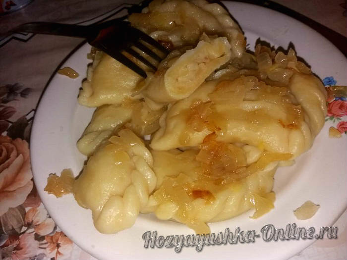 Вареники с картошкой - самые вкусные пошаговые рецепты вареников