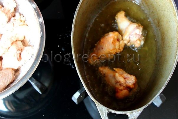 Куриные крылышки "Баффало" - пошаговый рецепт с фото