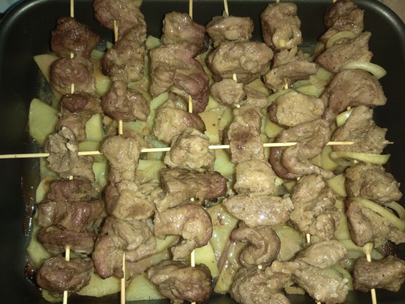 Шашлык из свинины в духовке – вкусные фото рецепты сочного, ароматного мяса