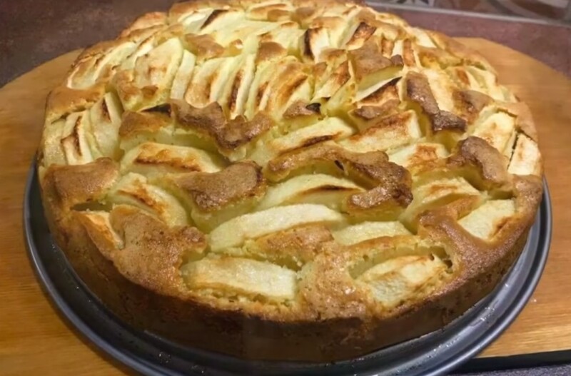 Итальянский яблочный пирог по-деревенски с корицей — рецепт с пошаговым описанием