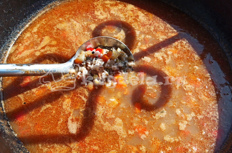 Машхурда по-узбекски – пошаговый рецепт узбекского супа с машем (Машкорда)